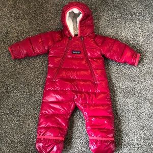 Patagonia infant Hi-Loft Down Sweater Bunting